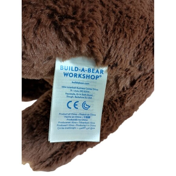 Build A Bear Workshop Mall Of America Minnesota Brown Moose 12" Plush - Picture 9 of 9